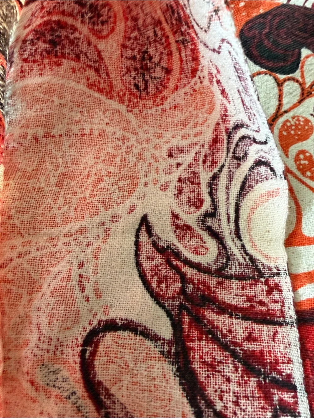 Vintage Abstract Fabric